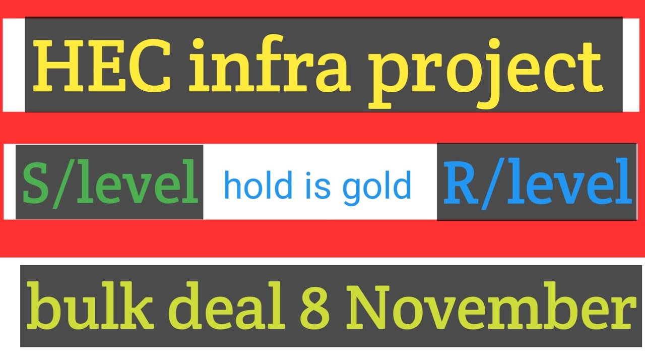 hec infra share project share latest update today ✅ HEC infra project share latest news today