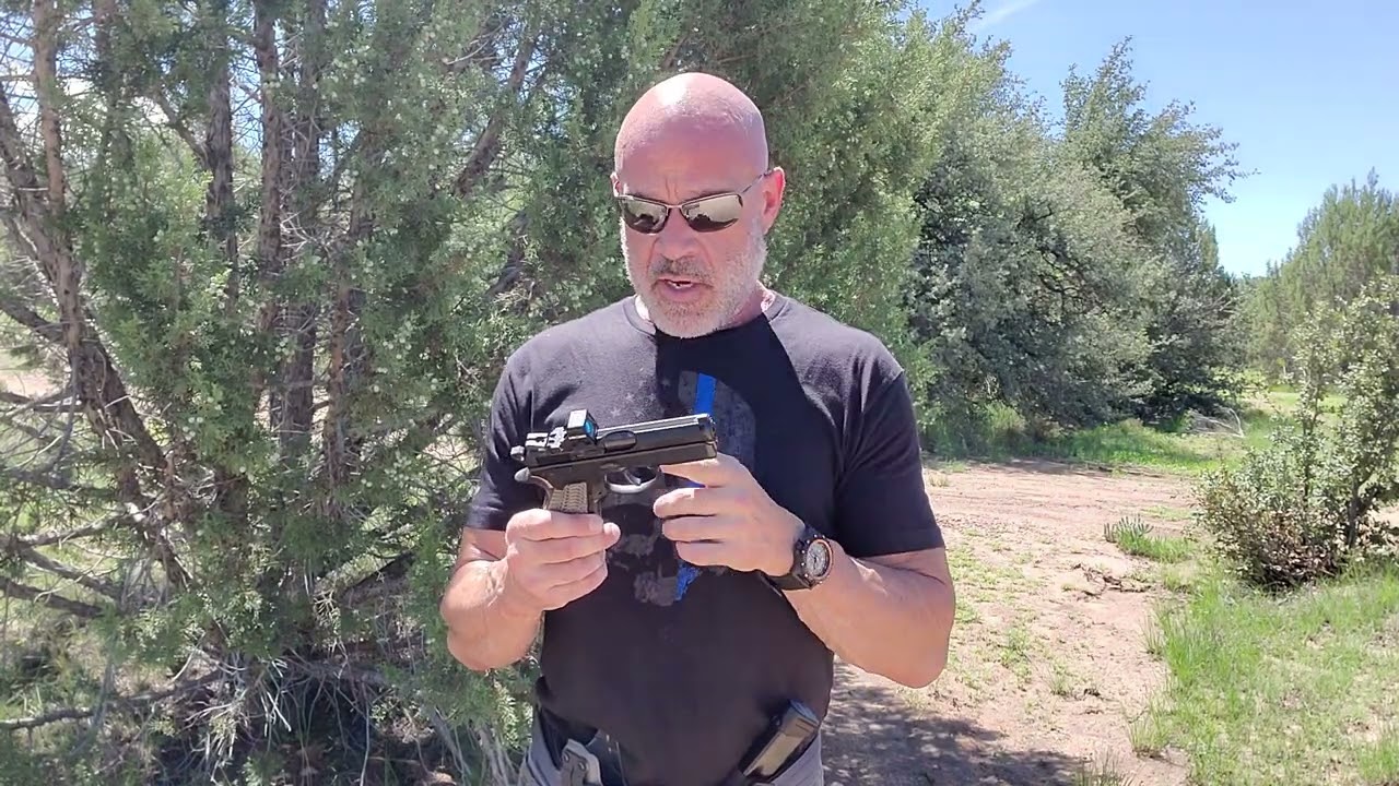 Gabe Suarez Discusses The CZ75 DA/SA Pistol Post Test Fire