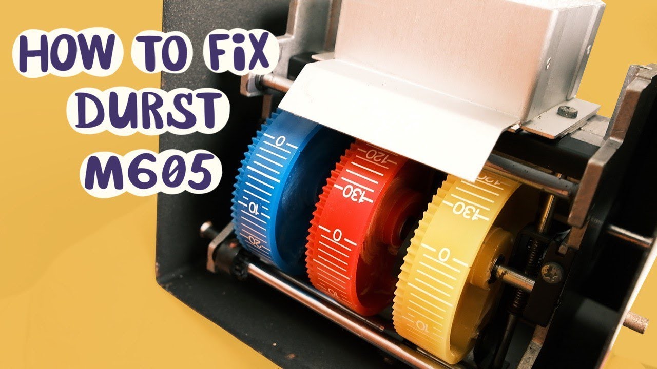 How to fix it, what's inside and how it works  - Darkroom color head M605