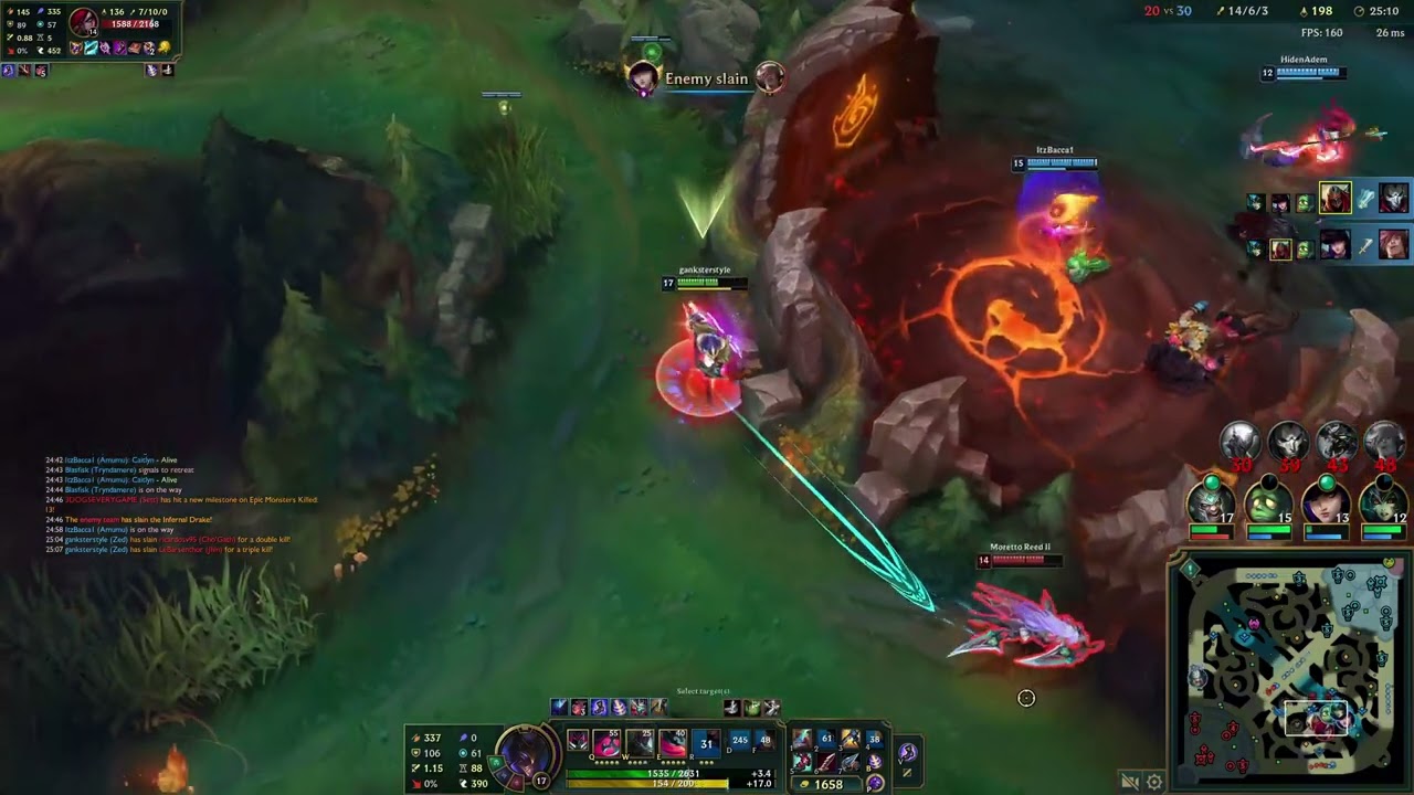 zed vs katarine mid