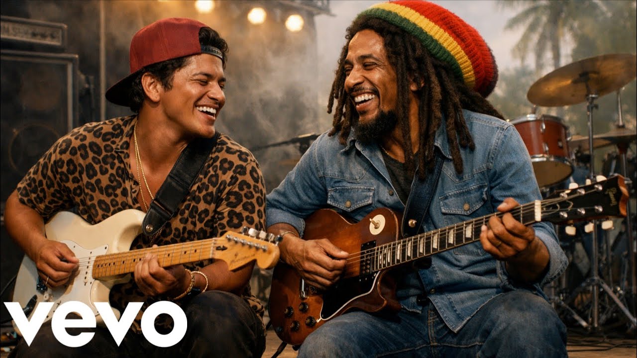 Bruno Mars × Bob Marley _ This Is Love ❤️ (Official Lyrics Video) Funky Pop Reggae Love Song