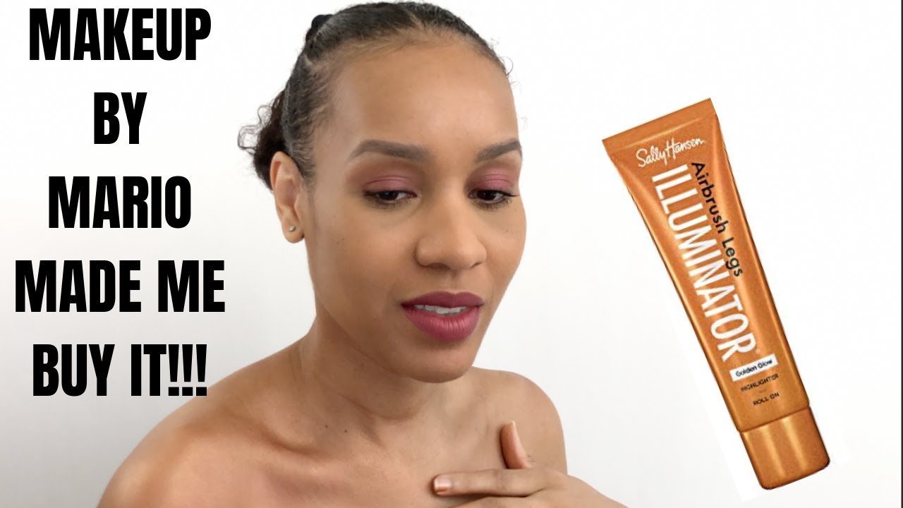 SALLY HANSEN Airbrush Legs ILLUMINATOR |  MAKEUP BY MARIO APPROVED | PATCHY/STICKY???