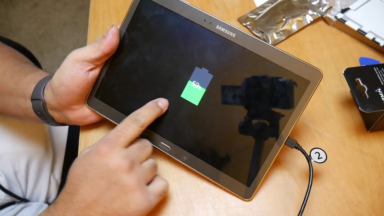 Como Cambiar Batería Samsung Galaxy Tab S