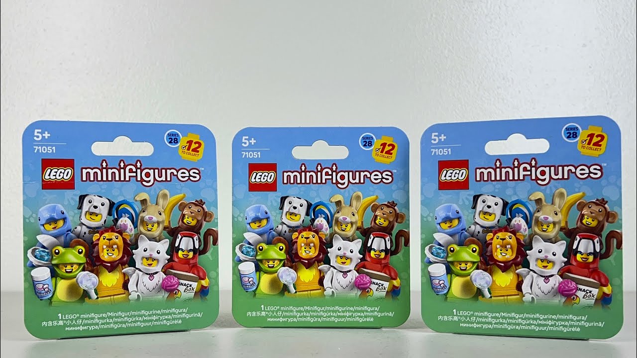 LEGO Minifigures Series 28 | 3 Box OPENING
