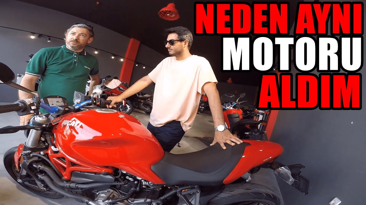 NEDEN TEKRAR MOSTER 821 ALDIM ? / MOTOVLOG #102