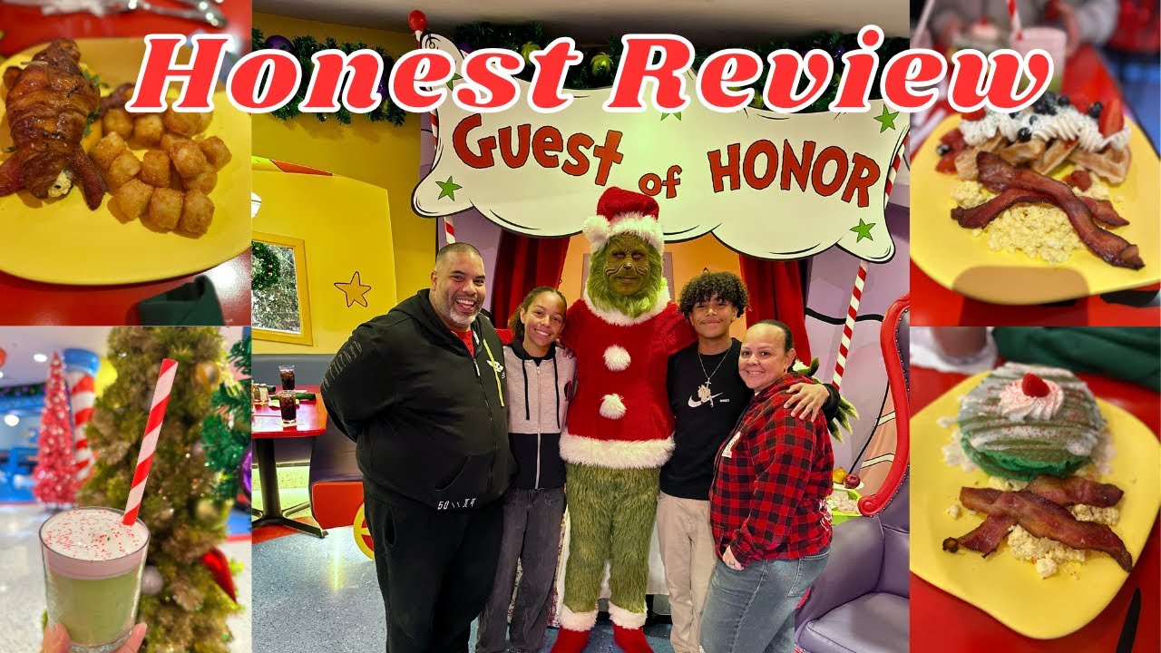 The Grinch & Friends Breakfast at Universal Studios Honest Review