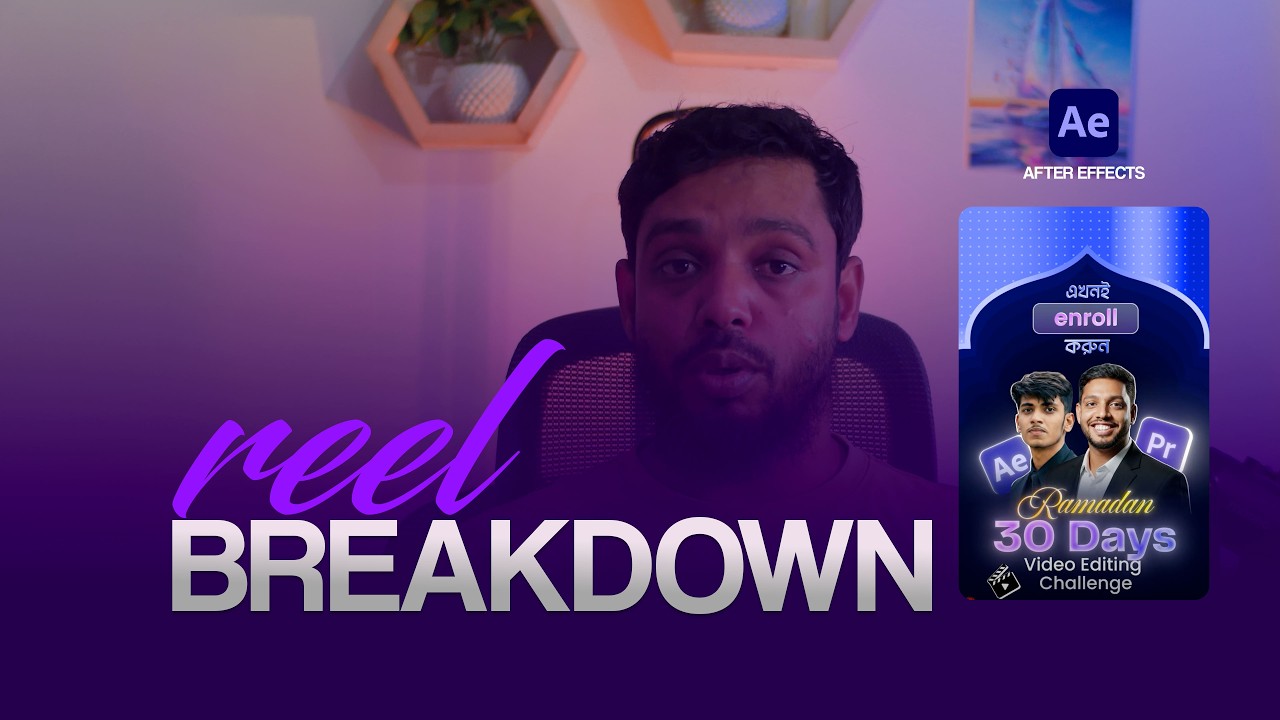Reel Video Breakdown : Promotional Reel Edit | After Effects Tutorial