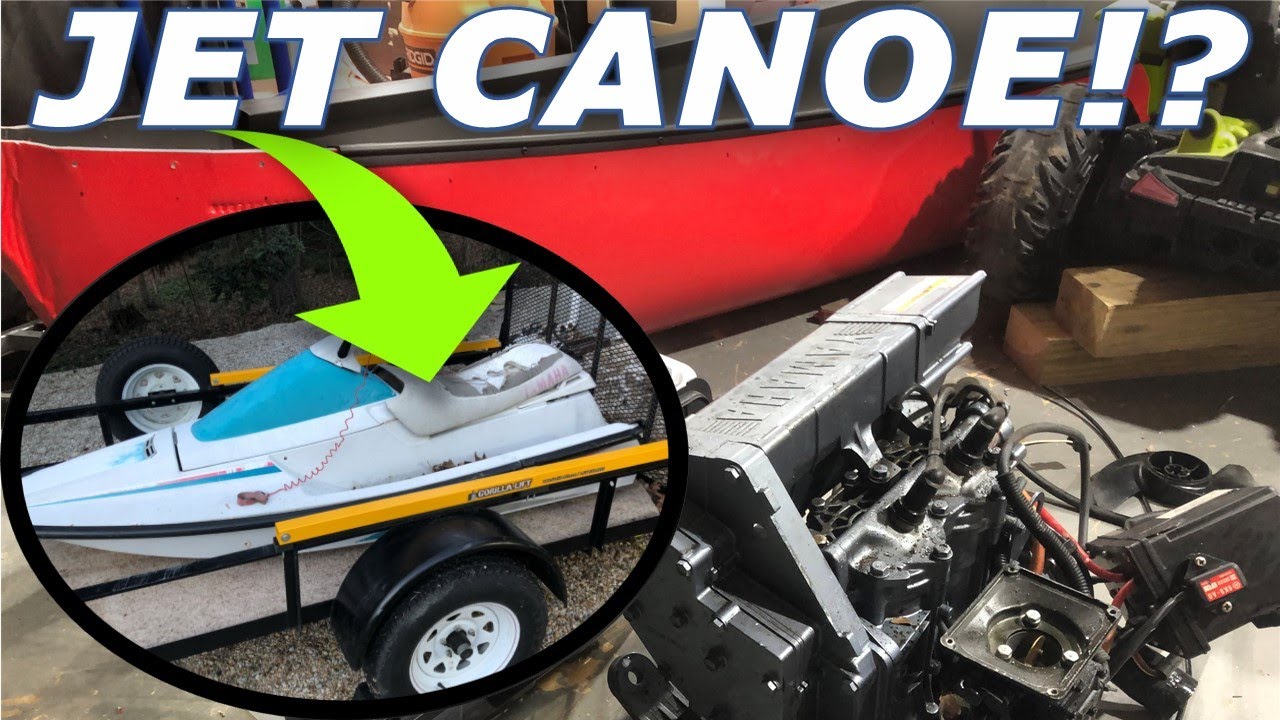 Wave Runner 500 Jet Pump Removal- Motorized Canoe Build (Part 5)