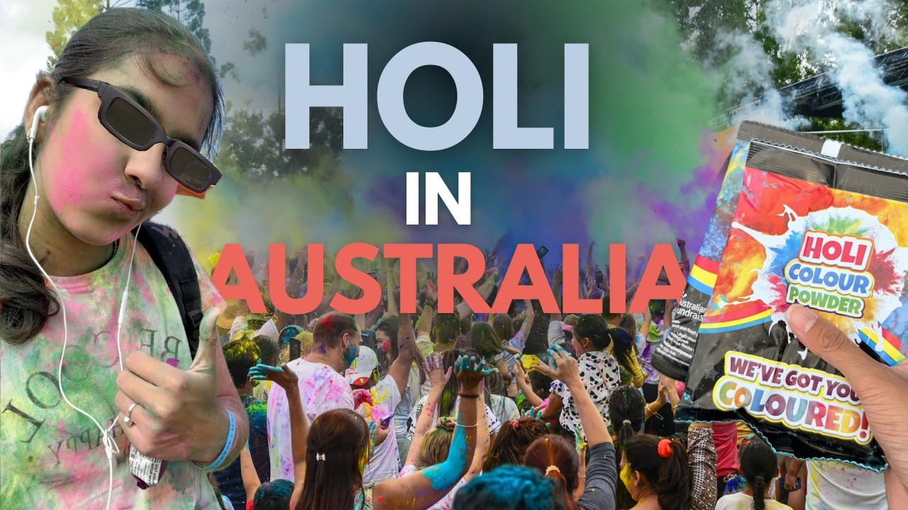 HOLI IN AUSTRALIA