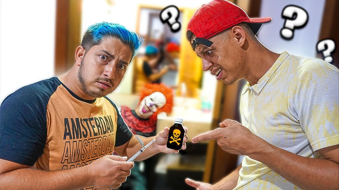 NÃO ACREDITO QUE ELE É O PALHAÇO!😱