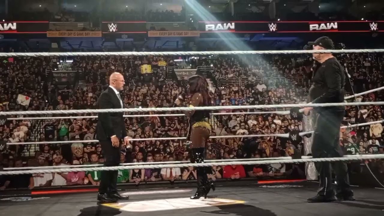Naomi Announces Pregnancy(WWE RAW 8/18/25 Live)