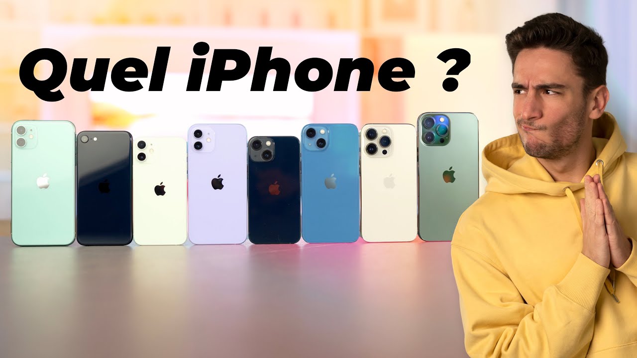 Quel iPhone choisir ? (mi 2022)