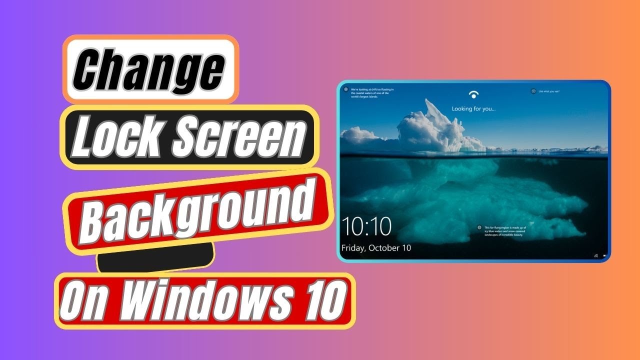 The EXPERT Way To Customize Your Windows 10 Lock Screen