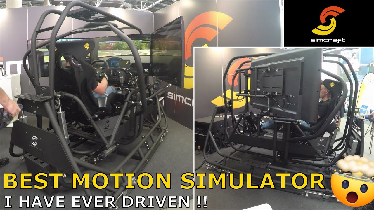 The best Motion Simulator I have ever driven + Nordschleife - SimCraft 4DOF APEX4 GTS