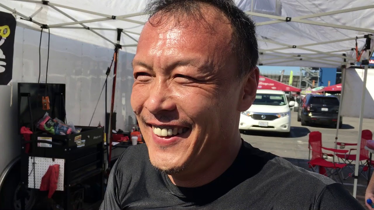 Supercharged Nitro Harley! Takeshi Shigematsu Talks about running a Five Second Pass