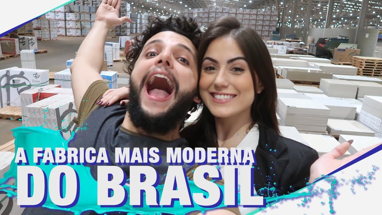 COMO É FEITO PORCELANATO - TOUR PELA FÁBRICA MAIS TECNÓLOGICA DA AMÉRICA I TEMP03EP32