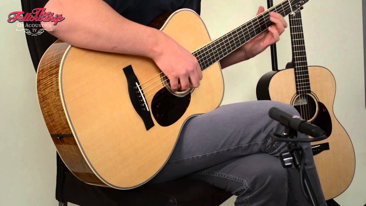 Santa Cruz OM, Custom Koa at The Fellowship of Acoustics