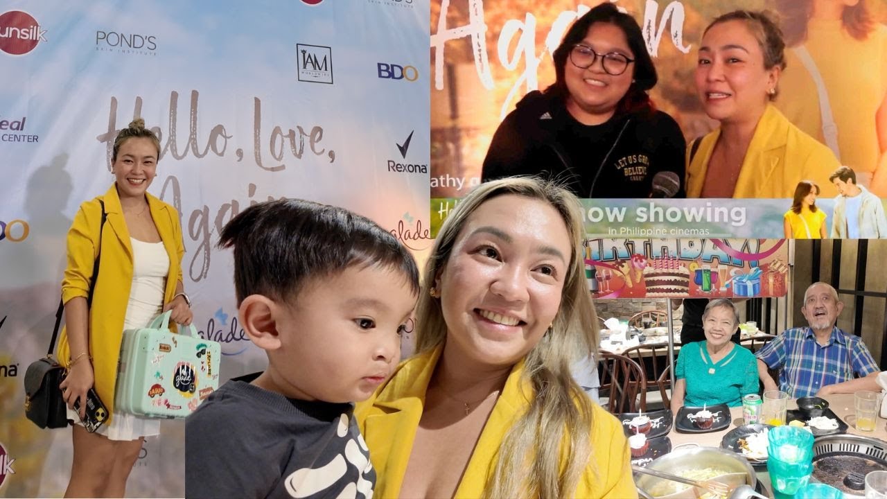 NANOOD NG HELLO LOVE AGAIN AT NUNG NAINTERVIEW KAMI! NAKAKALOKA!!