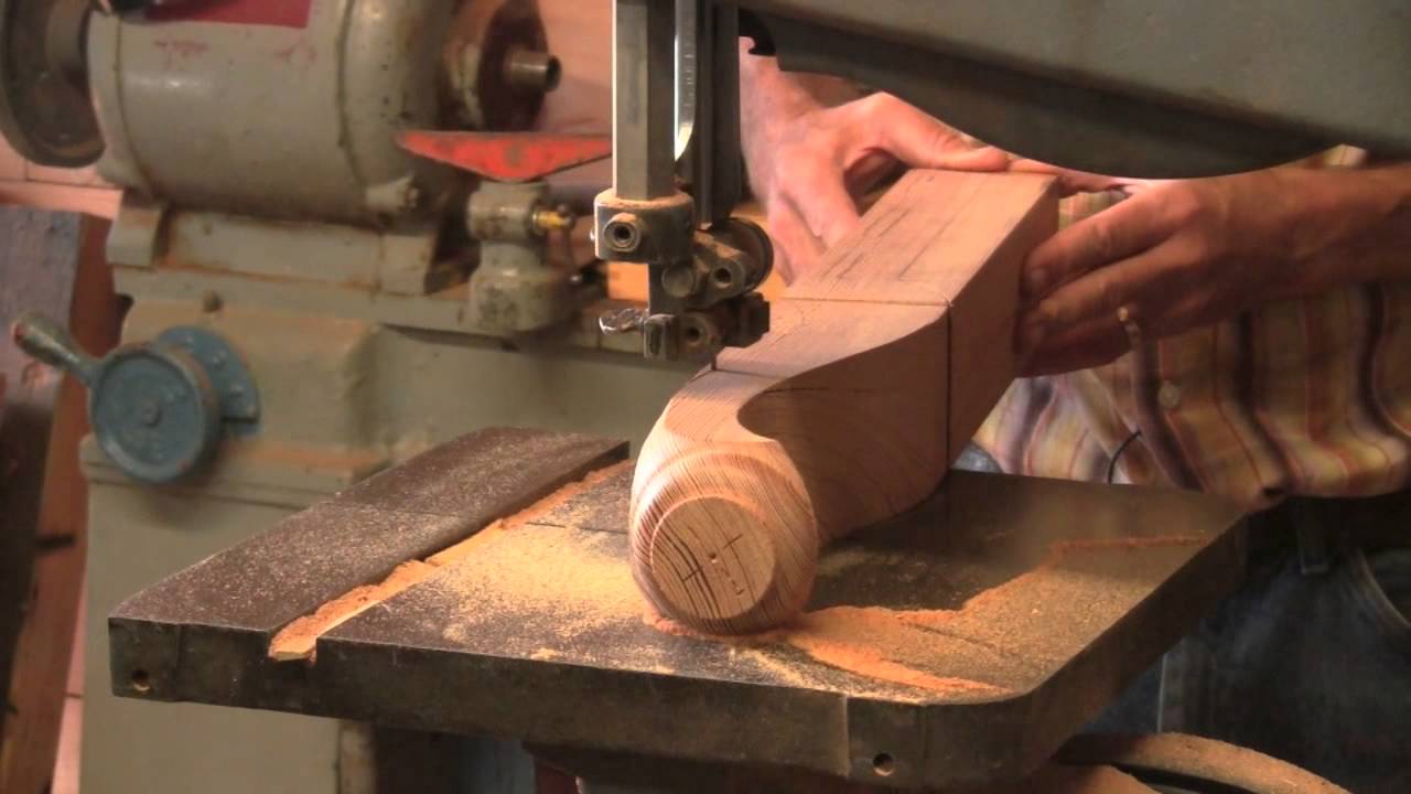 Rough Edit Al Breed Bandsawing Cabriole Leg