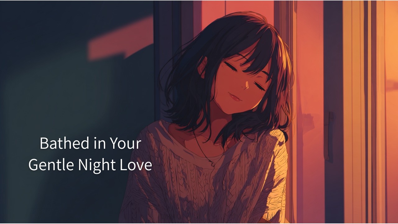 Bathed in Your Gentle Night Love 🌙 Romantic Lofi Nights