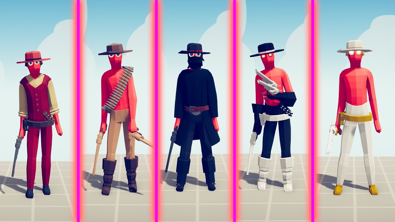 EVOLUTION OF QUICK DRAW - Totally Accurate Battle Simulator TABS