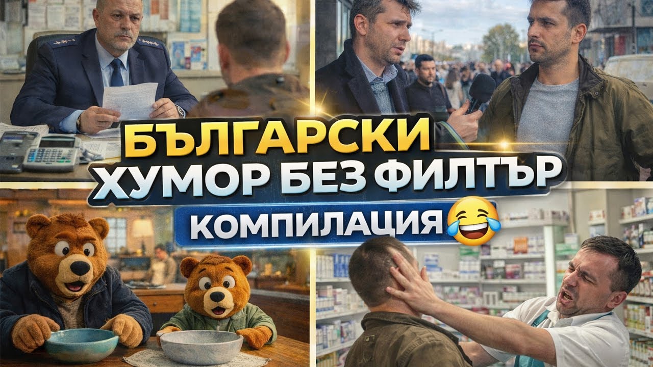 Български хумор без филтър - Компилация