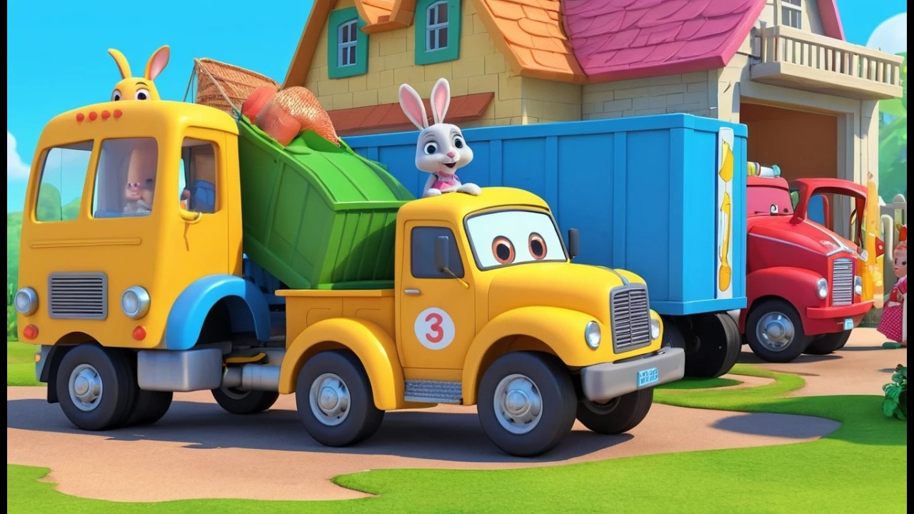 Petit Lapin et le Camion de Poissons Fugi
