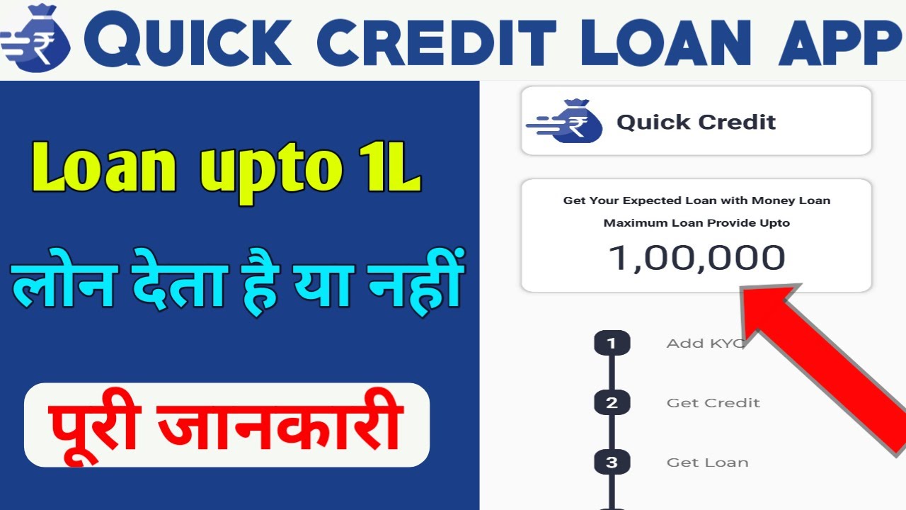 Quick credit loan app/Quick credit loan app review