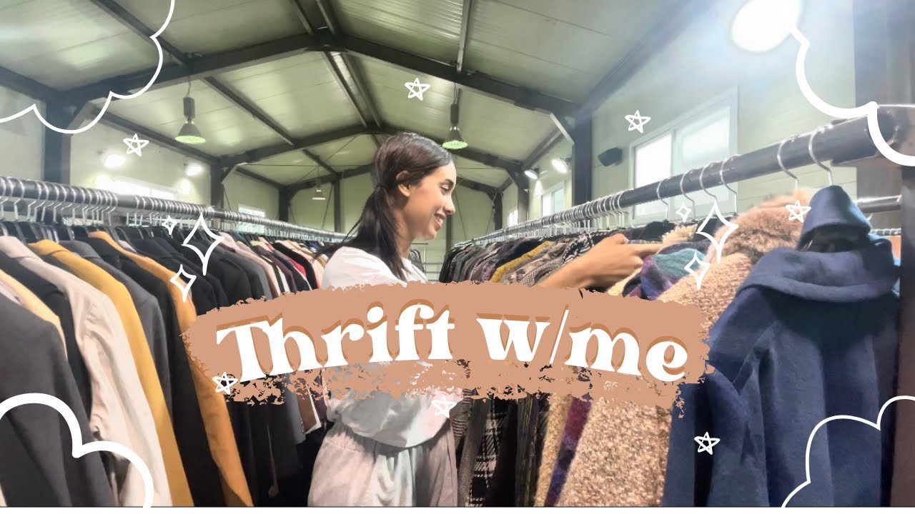 Thrifting vlog| البال في كوريا بالكيلو ?!! 🇰🇷👚🧣