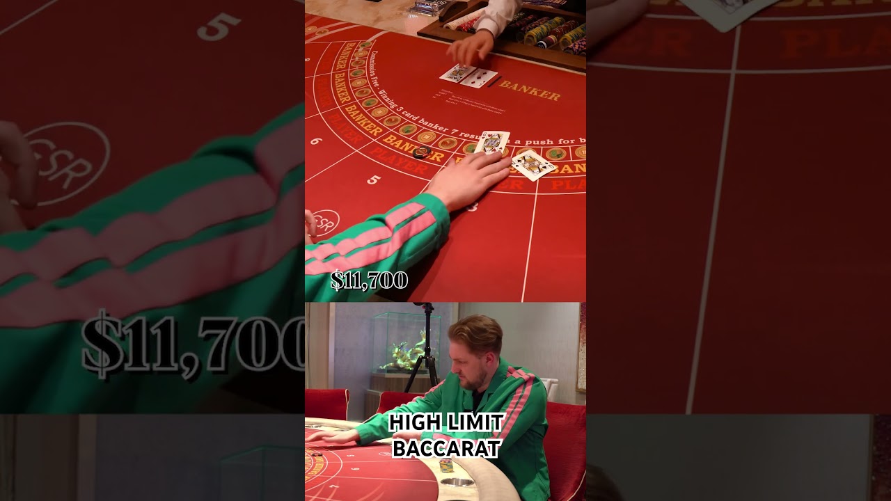 CAN I DOUBLE MY MONEY ON BACCARAT? #baccarat #casinogames #casino #gambling