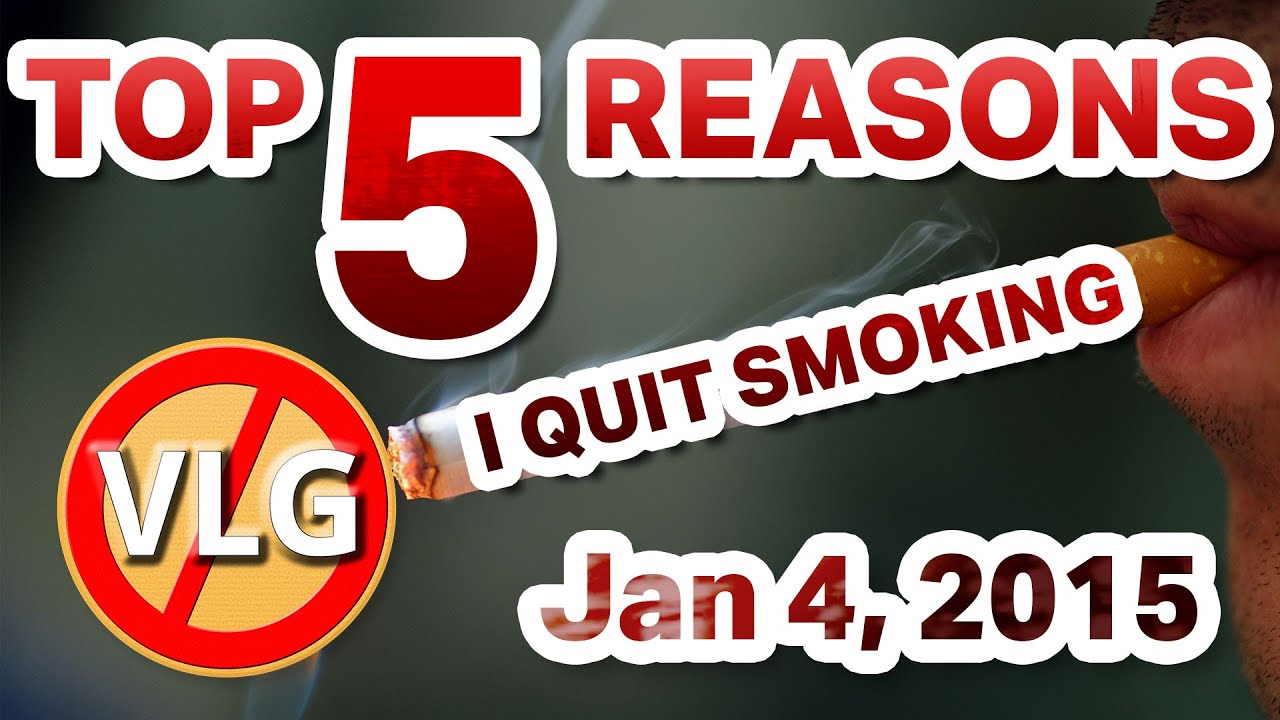 Top 5 Reasons I Quit Smoking (and became a non-smoker)