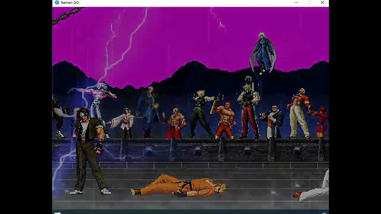 Ikemen go kof All VS 坂崎良，羅伯特