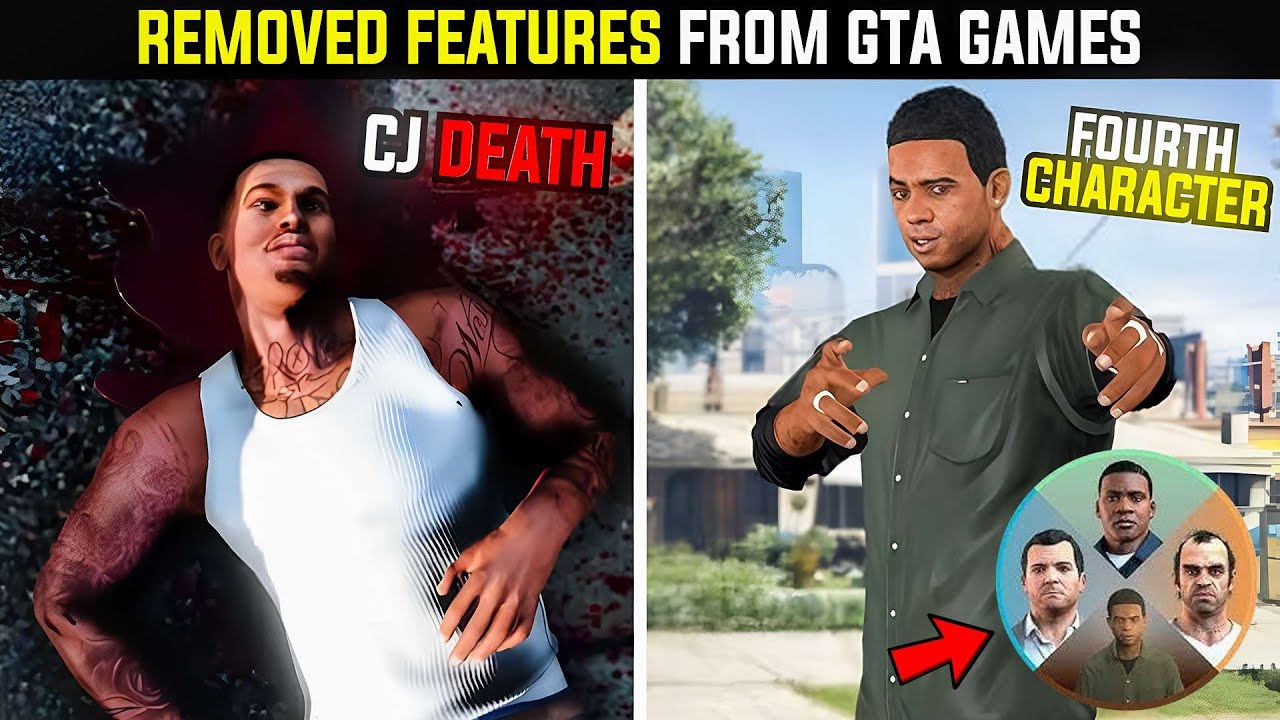 САМЫЕ БЕЗУМНЫЕ возможности, удалённые из игр GTA! (GTA 3 → GTA 5)