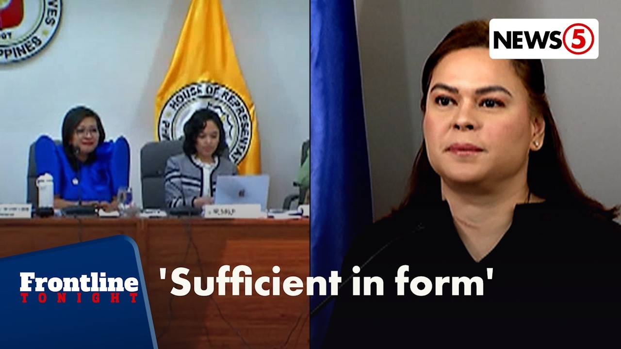 Impeachment complaints vs. Vice Pres. Sara Duterte, tinalakay sa Kamara | Frontline Tonight