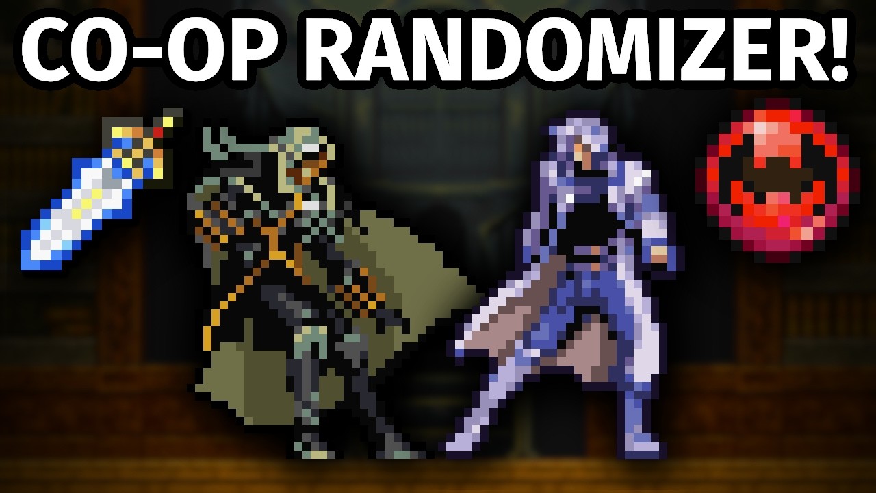 Alucard & Soma TEAM UP! - SotN X Dawn of Sorrow Co-op Randomizer