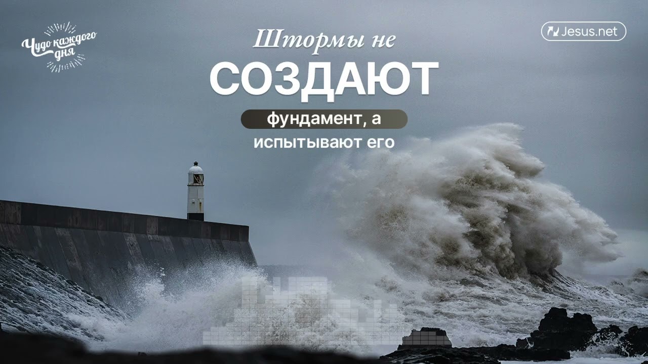 Достаточно ли твёрд ваш фундамент? | Чудо каждого дня