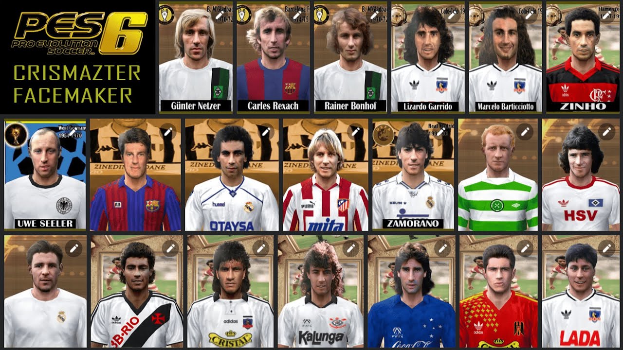 Tutorial creación de faces PES 6 HD Model