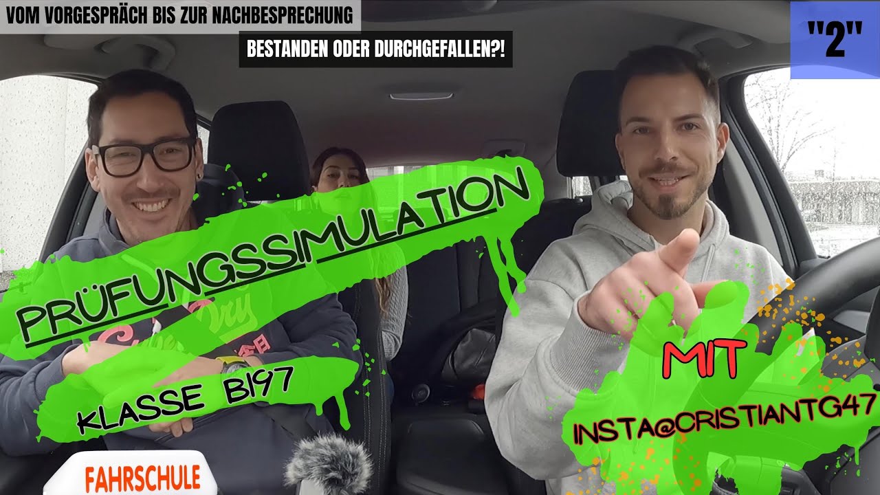 Klasse B197 Prüfungssimulation  Praktische Prüfung  Duisburg Duissern und Neudorf, Nr 2, Fahrschule