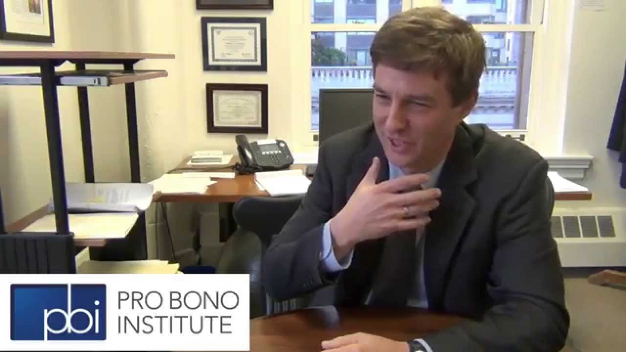 Why Do Pro Bono? Bill Lienhard, Volunteers of Legal Service