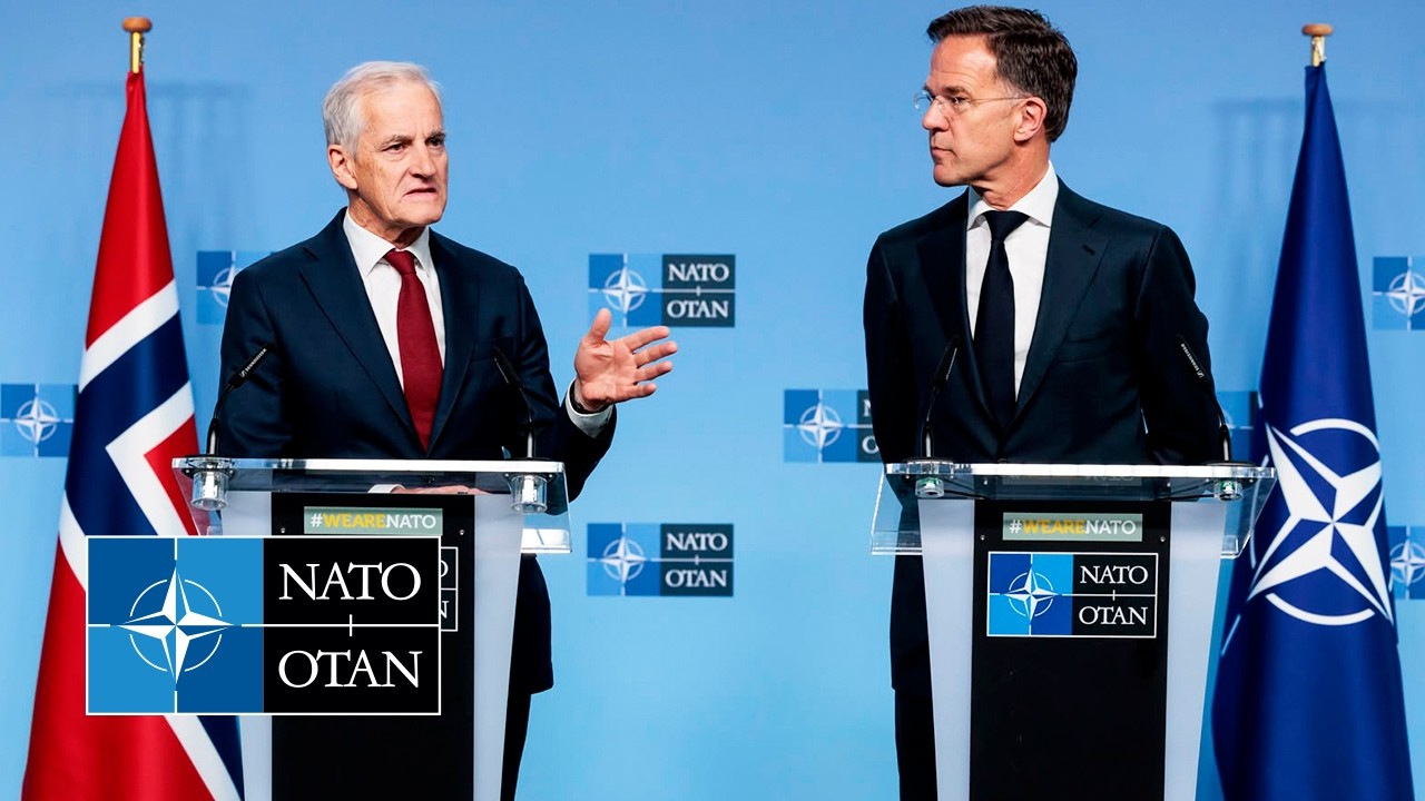 NATO Secretary General with the Prime Minister of Norway 🇳🇴 Jonas Gahr St&oslash;re, 11 JUN 2026