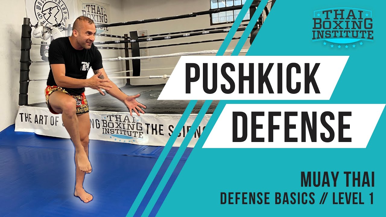 Beginner&rsquo;s Push Kick Defense: How to Parry | WEST LOS ANGELES MUAY THAI