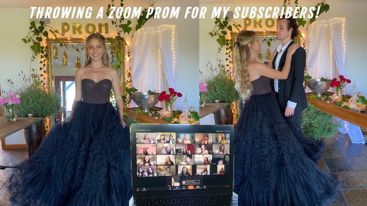 PROM AT HOME for my subscribers!
