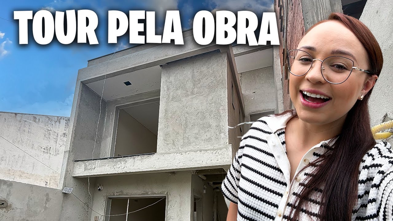 TOUR PELA NOSSA OBRA | sobrado de 90m2