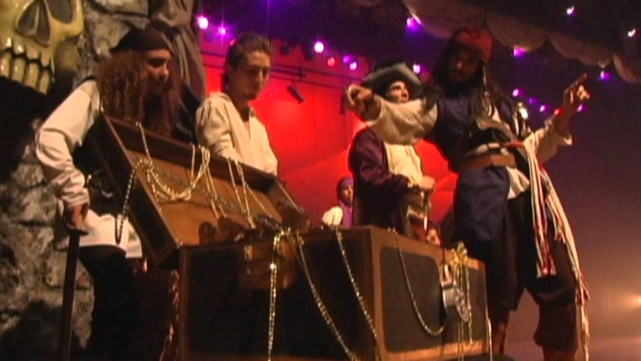 Espetáculo Piratas do Caribe - 2010