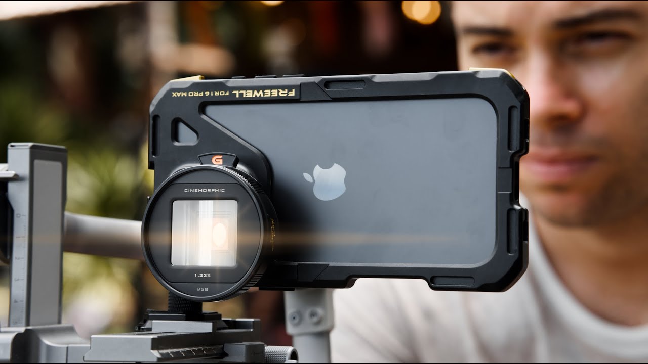 The Best Anamorphic Lens for iPhone Filmmaking? | Freewell x Steven Divish 1.33x