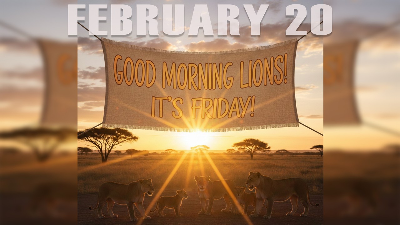 Morning Announcements 2.20.26