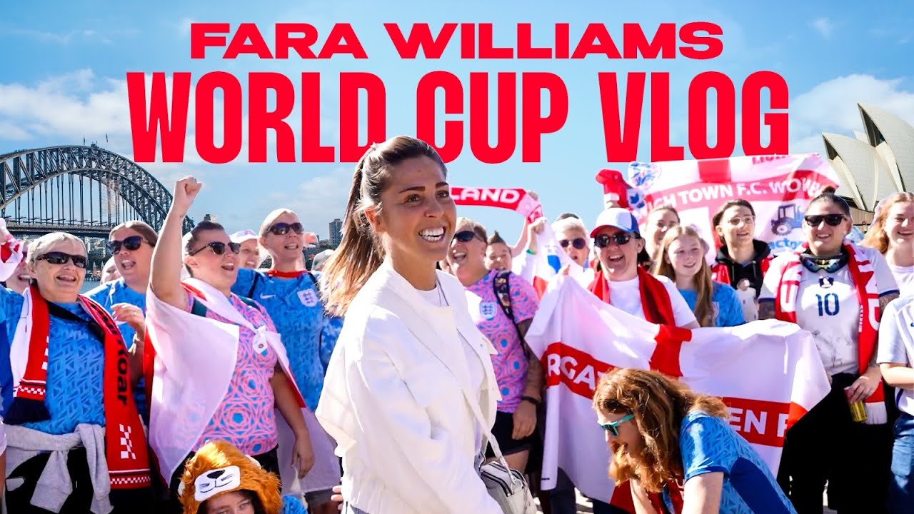 Fara Williams 24 hours on World Cup Final Day supporting the @Lionesses!