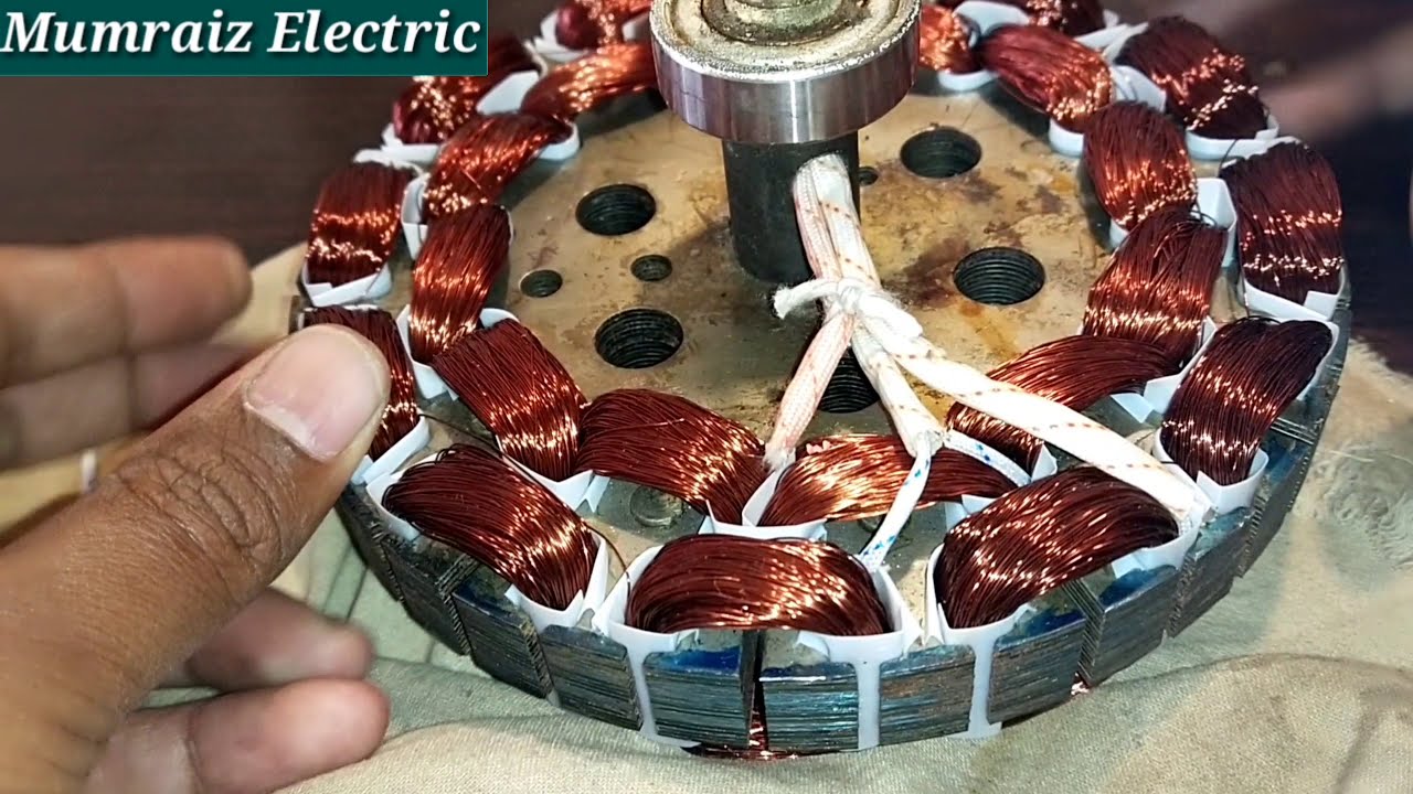 Ceiling Fan 36 Slots chain winding data in Urdu Hindi / 36 Slots Ceiling Fan chain winding data