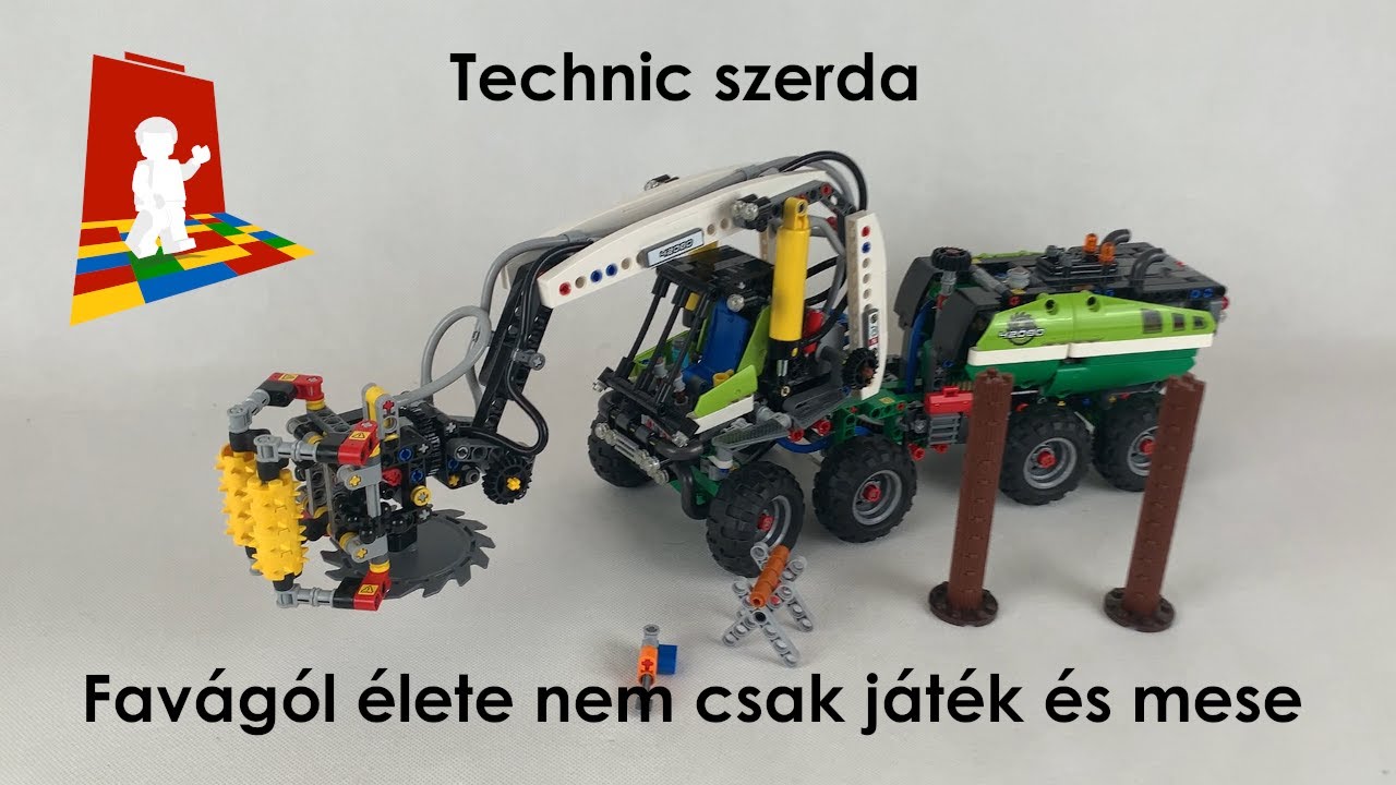 Technic szerda - Favágók élete nem csak játék és mese - Lego 42080