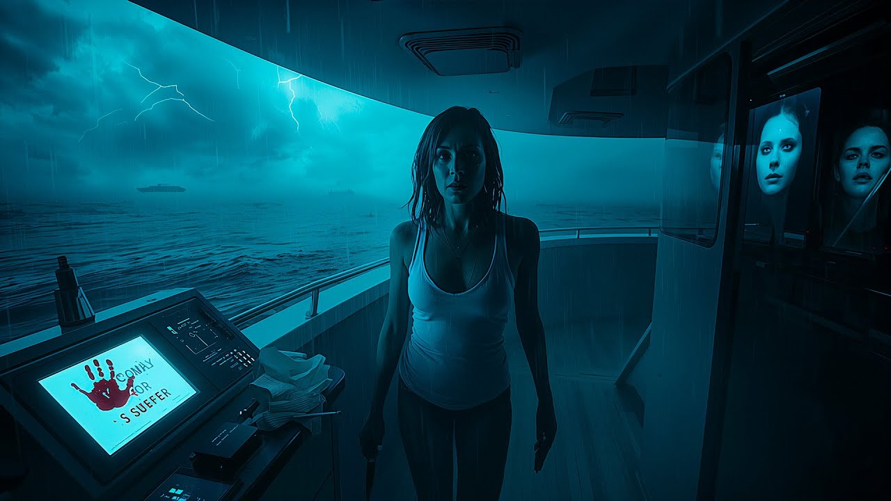 ЗАПЕРТЫ НА ЯХТЕ-ПРИЗРАКЕ! СВЕРХЪЕСТЕСТВЕННЫЙ ТРИЛЛЕР! Лучшие Фильмы Ужасы
